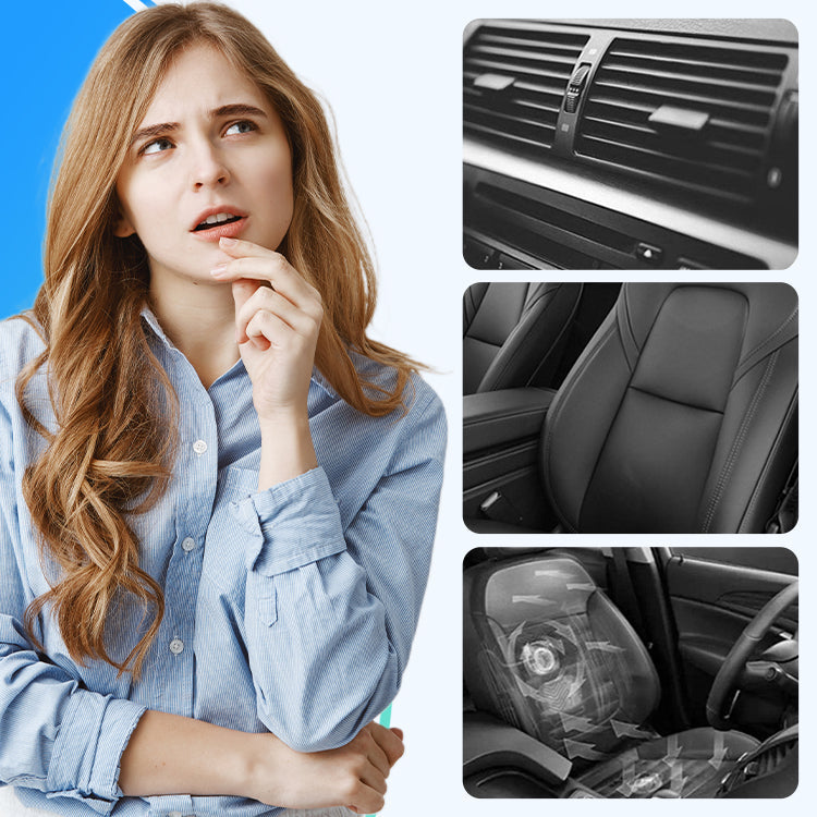 🔥💨Car Seat Fan-Fast cooling, relieve driving stuffiness❄