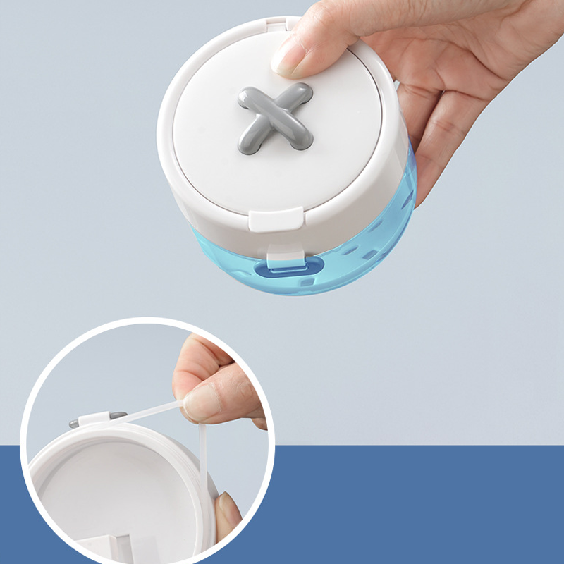 🦷✨Multifunctional Denture Storage Case with Cleaning Basket – Compact & Hygienic