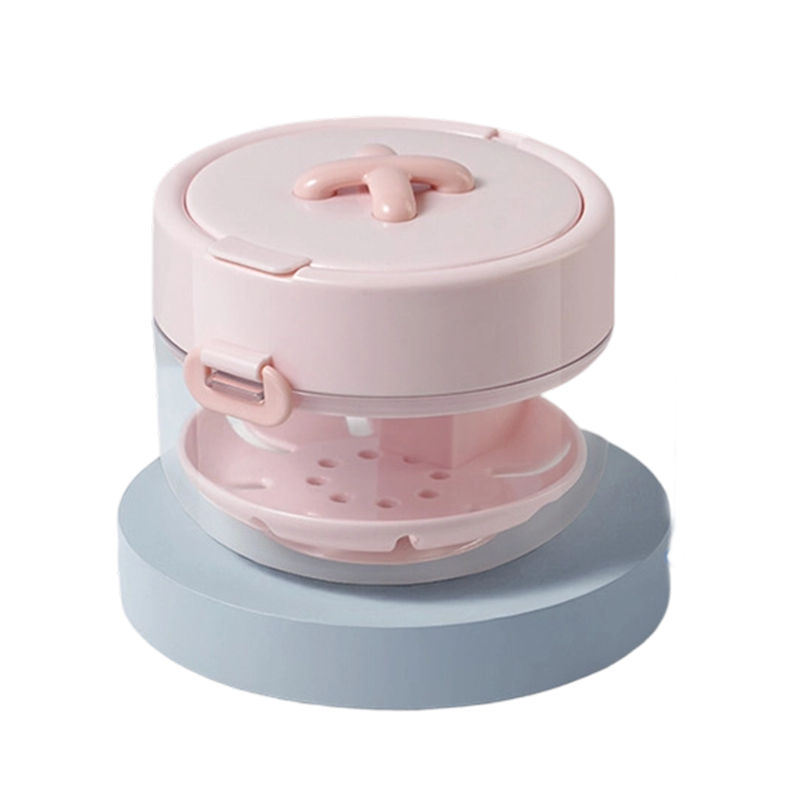 🦷✨Multifunctional Denture Storage Case with Cleaning Basket – Compact & Hygienic