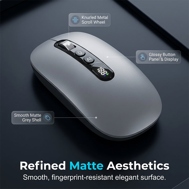 🖱️💬AI Smart Voice Wireless Mouse Real-Time Translation, Silent Click  Boosts Productivity! ⚡