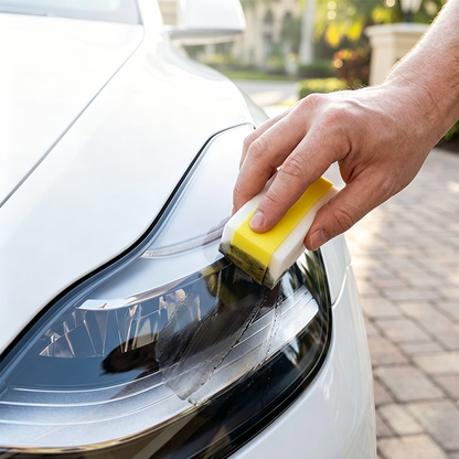 🚗Ultimate Headlight Renovation Liquid – Removes Yellowing, UV Protection, Kit Included ✨