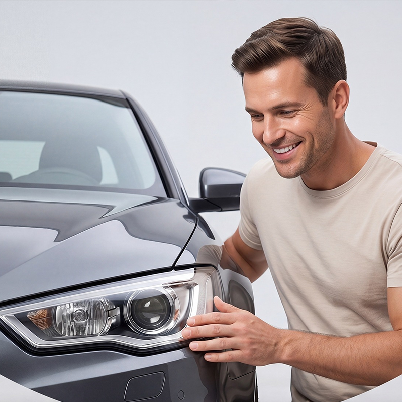 🚗Ultimate Headlight Renovation Liquid – Removes Yellowing, UV Protection, Kit Included ✨