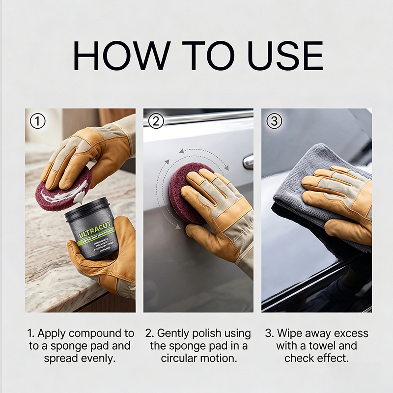 How to use surface restoration polish
