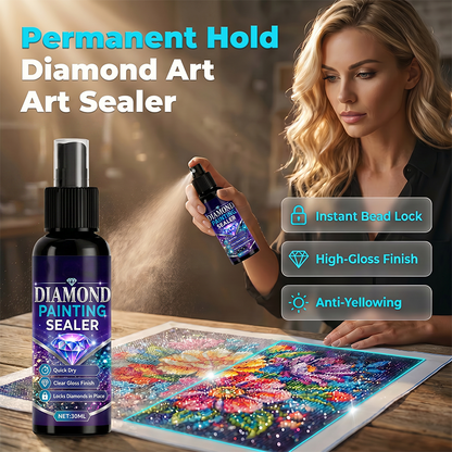💎🌟Diamond varnish – fixes the beads, provides a glossy finish, dries quickly and is durable.