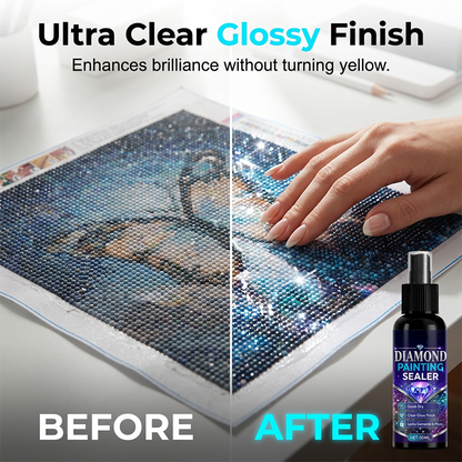 💎🌟Diamond varnish – fixes the beads, provides a glossy finish, dries quickly and is durable.