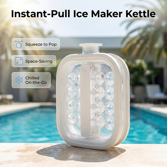 Portable Silicone Ice Ball Maker Kettle