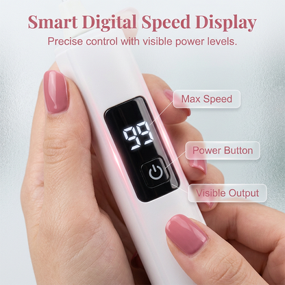 💅✨Professional Electric Nail Polisher –99-speed Multiple heads for shaping & buffing🌟💎