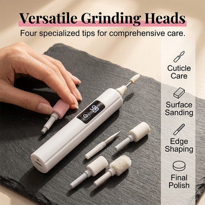 💅✨Professional Electric Nail Polisher –99-speed Multiple heads for shaping & buffing🌟💎