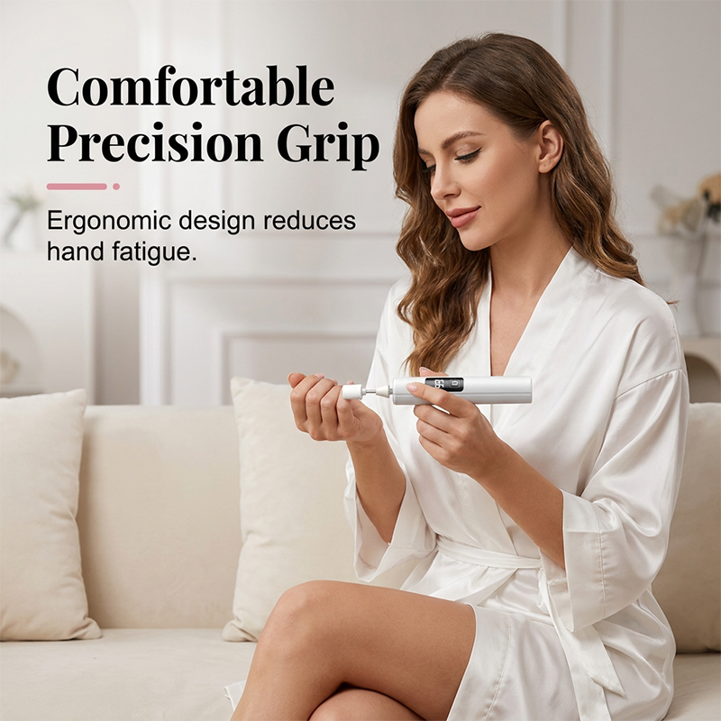 💅✨Professional Electric Nail Polisher –99-speed Multiple heads for shaping & buffing🌟💎