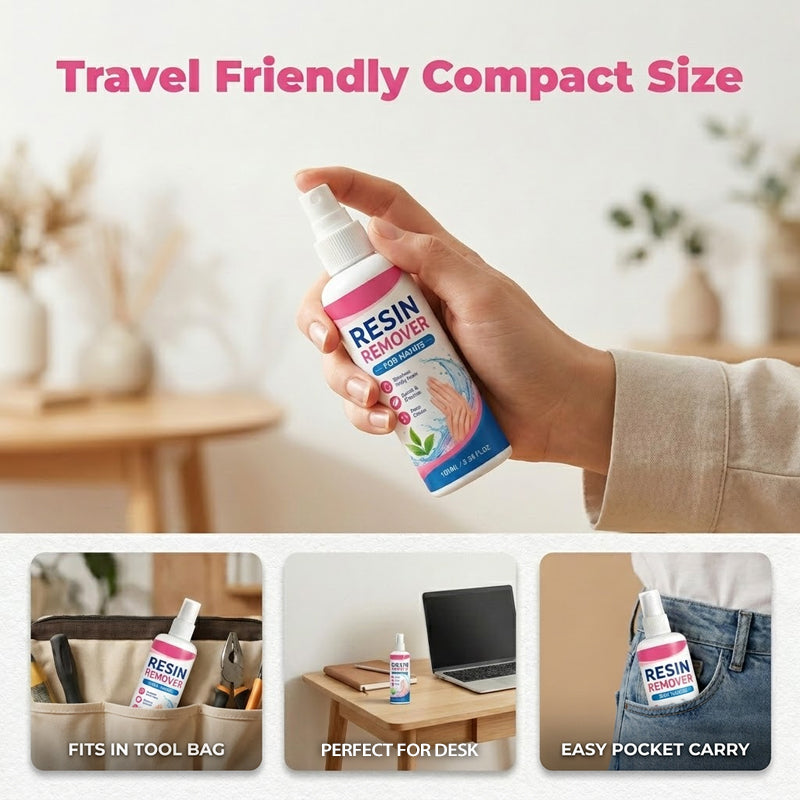 ✨🤲Gentle Resin Remover for Hands – Instantly dissolves sticky epoxy & UV resin.A must for crafters!🎨