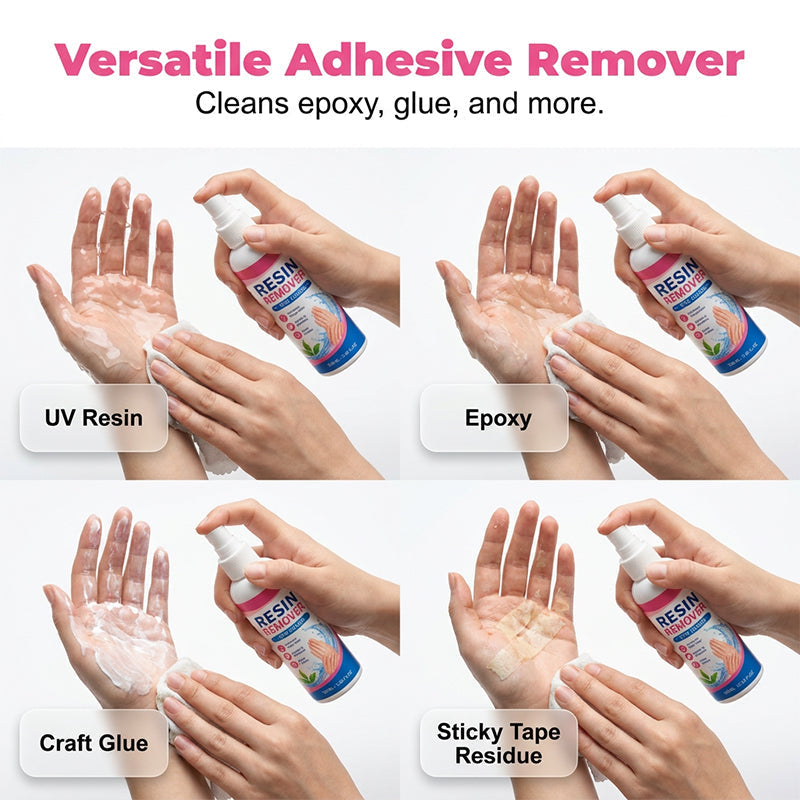 ✨🤲Gentle Resin Remover for Hands – Instantly dissolves sticky epoxy & UV resin.A must for crafters!🎨