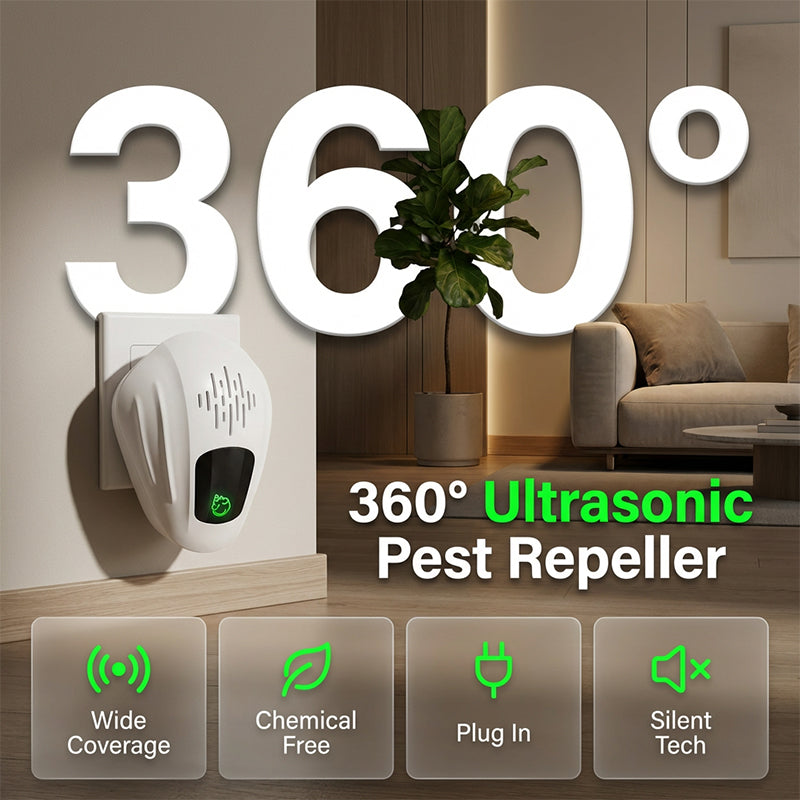 Ultrasonic repellents against mice and mosquitoes