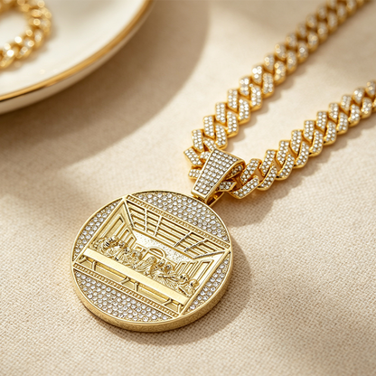 💫Statement Cuban Pendant Chain Necklace