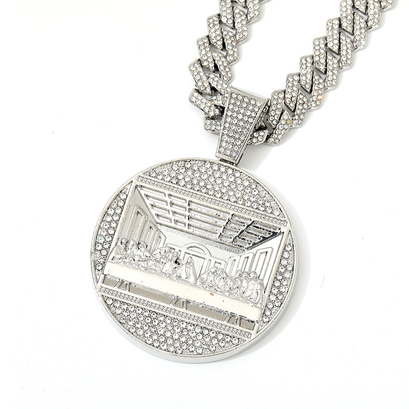 💫Statement Cuban Pendant Chain Necklace