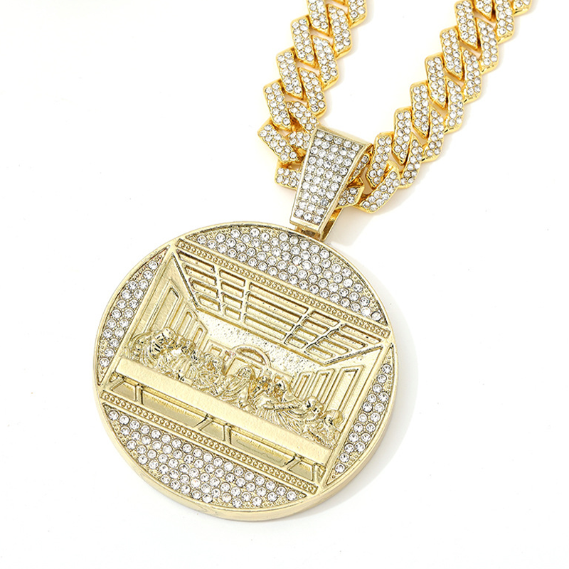 💫Statement Cuban Pendant Chain Necklace