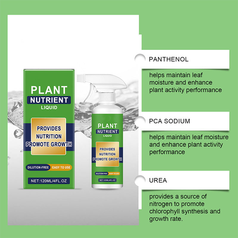 🌿 Plant Nutrient Liquid Spray – Ready-to-Use Foliar Feed for Stronger, Healthier Growth 🌱
