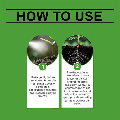 🌿 Plant Nutrient Liquid Spray – Ready-to-Use Foliar Feed for Stronger, Healthier Growth 🌱