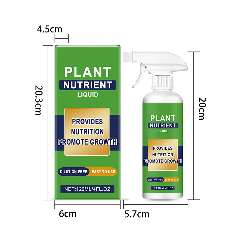 🌿 Plant Nutrient Liquid Spray – Ready-to-Use Foliar Feed for Stronger, Healthier Growth 🌱