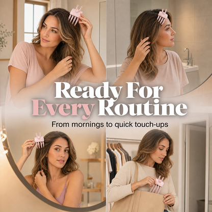 🎉Wireless Heated Volumizing Root Lift Clip, Portable Travel Hair Styling Tool💇