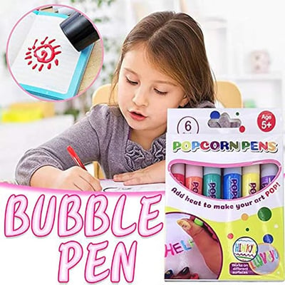 🎁DIY Bubble Popcorn Drawing Pens