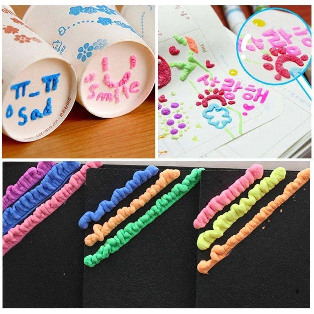 🎁DIY Bubble Popcorn Drawing Pens