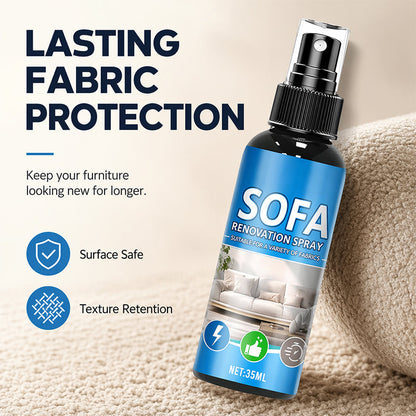 🛋️✨No‑Rinse Fabric Cleaner Spray – fresh in minutes! 🧼💨