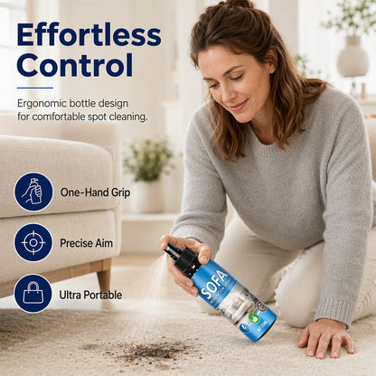 🛋️✨No‑Rinse Fabric Cleaner Spray – fresh in minutes! 🧼💨
