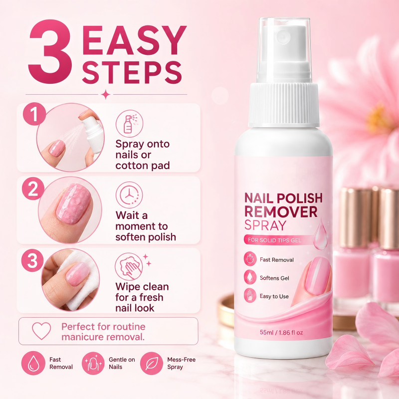 Nail Polish Dissolving Removal Spray