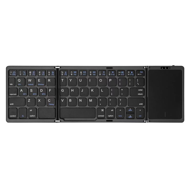 Foldable Bluetooth Keyboard with Touchpad