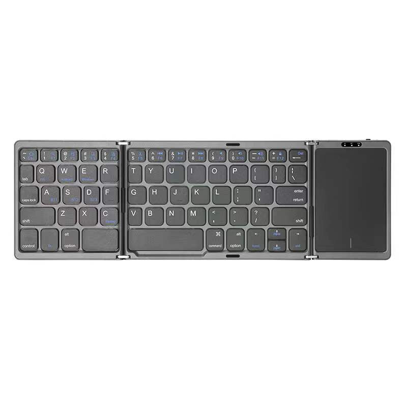 Foldable Bluetooth Keyboard with Touchpad