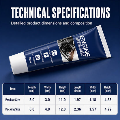 ⚙️Automotive Engine High Temperature Sealant 🔥Multi-Purpose Permanent Leak Sealing