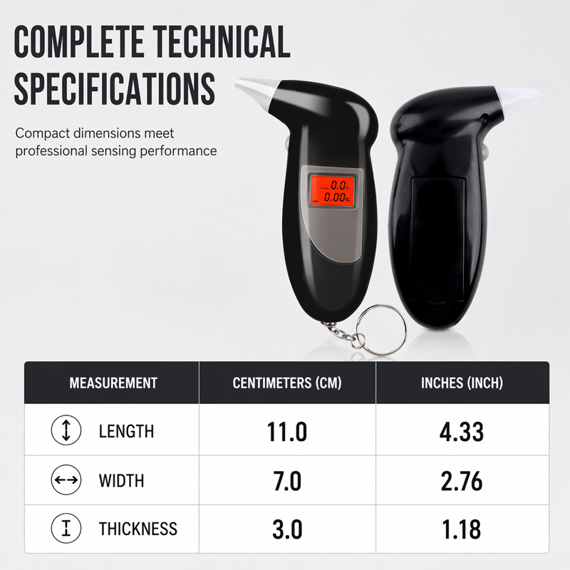 ⏰Portable Breath Alcohol Tester