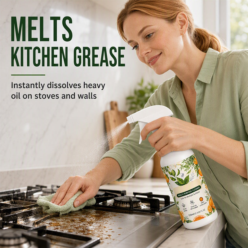✨🧴🧽 Heavy Duty Kitchen Degreaser Spray – Powerful Grease Remover For Home Cleaning