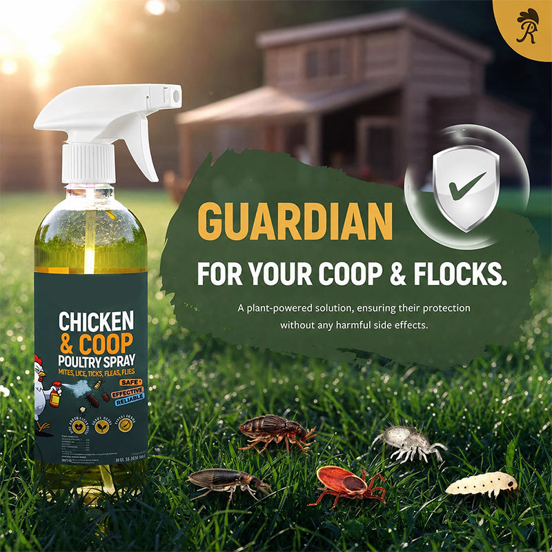 ⚡🐔 Natural spray for the chicken coop