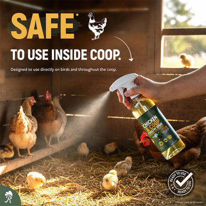⚡🐔 Natural spray for the chicken coop