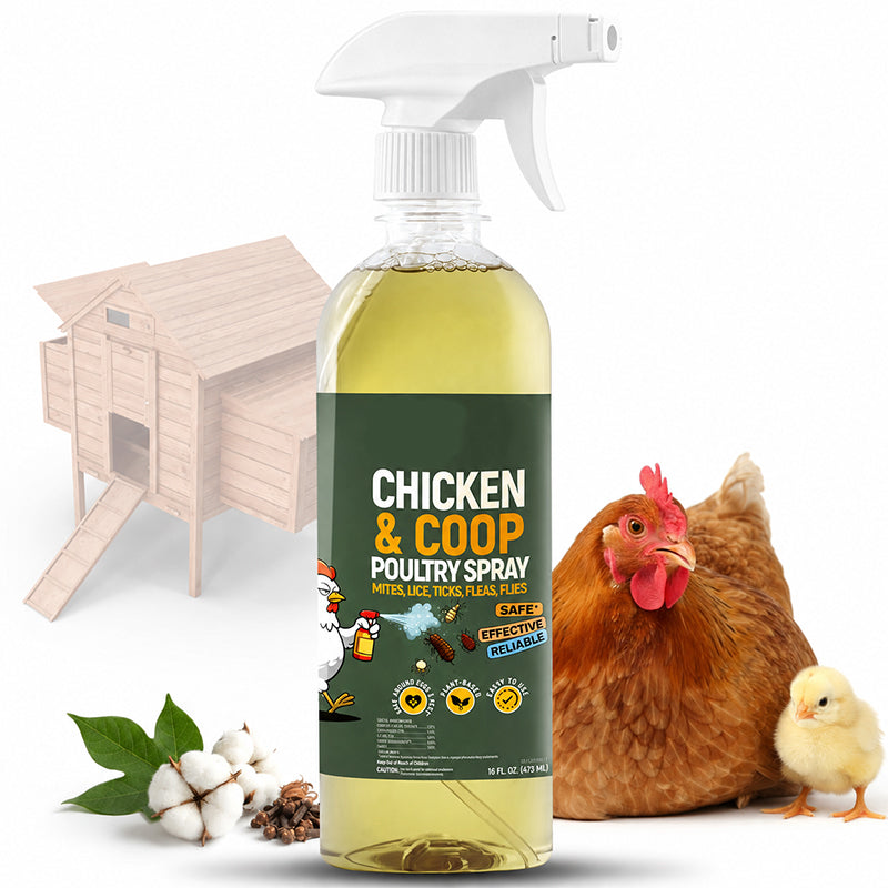 ⚡🐔 Natural spray for the chicken coop