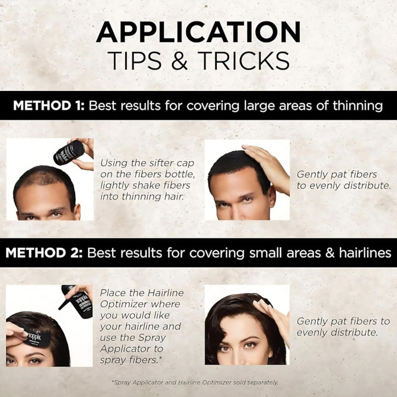 Hair Building Fibers – Instant Thickness & Waterproof Design, No More Bald Spots