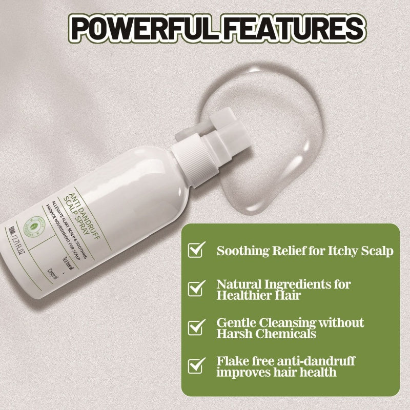 Anti-Dandruff Itch Relief Scalp Mist