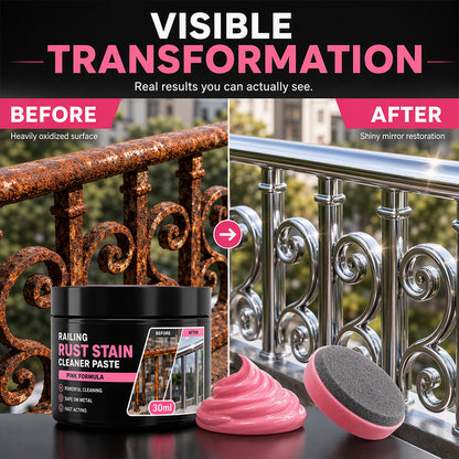 Railing Rust Stain Cleaner Paste