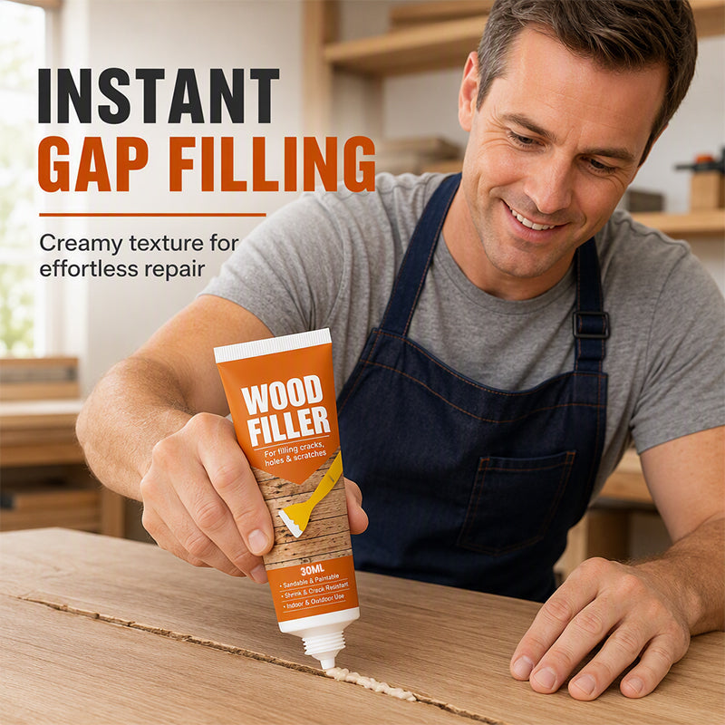 Wood Filler for Cracks and Holes