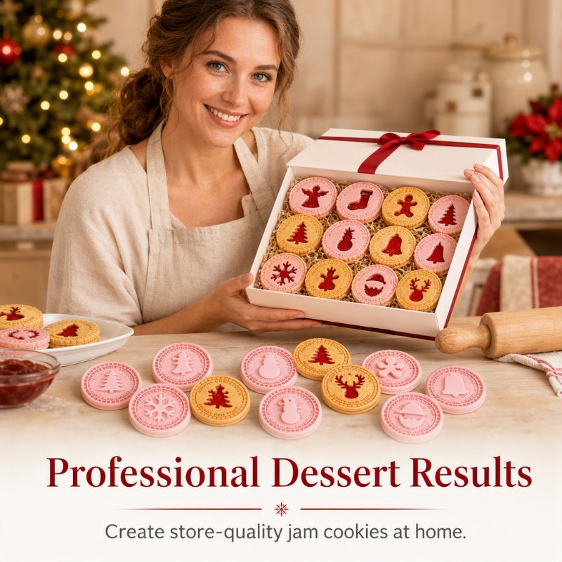 🔥Don’t Miss Out⚡Festive Christmas Cookie Cutter Set