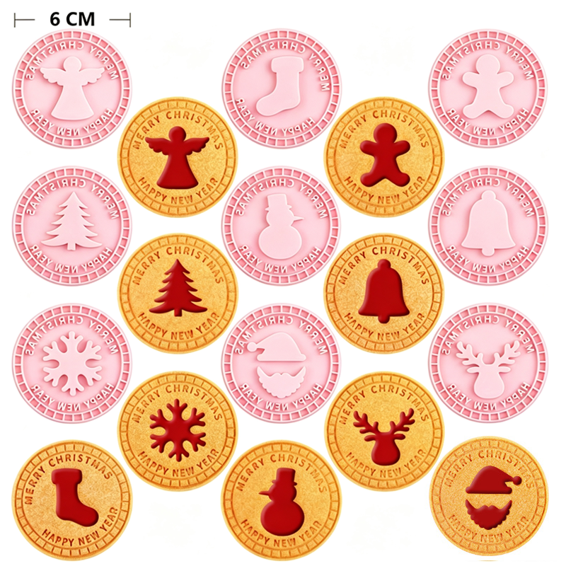 🔥Don’t Miss Out⚡Festive Christmas Cookie Cutter Set