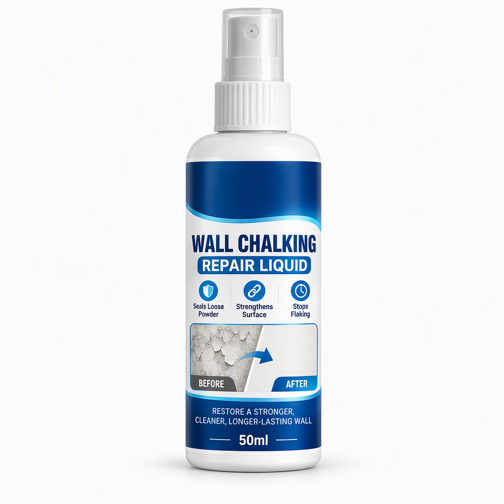 🥳2026 HOT SALE🏠🧱 Wall Repair Liquid – locks chalky plaster instantly🛠️
