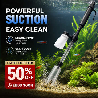 🔥 Electric Aquarium Gravel Cleaner