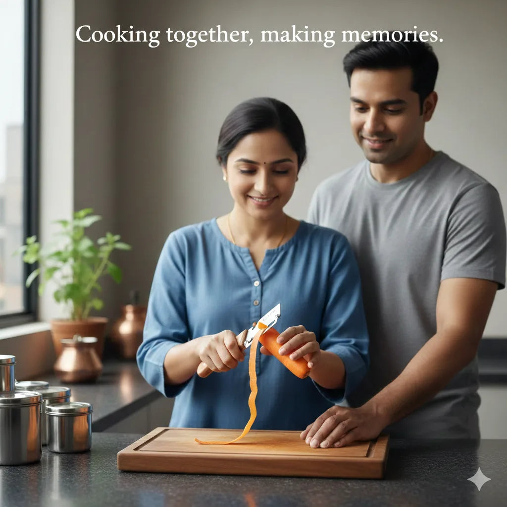 Stainless Peeler , High-Grade Durability, Clean, Precision Peeling + Bottle Opener